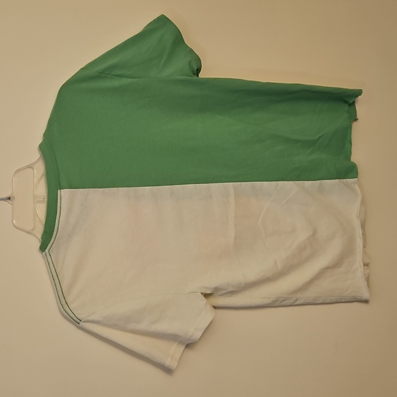 CACTUS & PEARL Two-tone California Peaches Short Sleeve Distressed T-Shirt - Picture 6 of 8